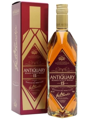 Виски Antiquary 15 Years Old Bordeaux Red Wine Casks, gift box 0.7 л