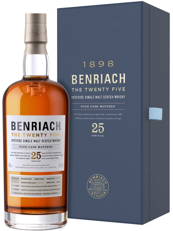 Benriach 25 years old, gift box