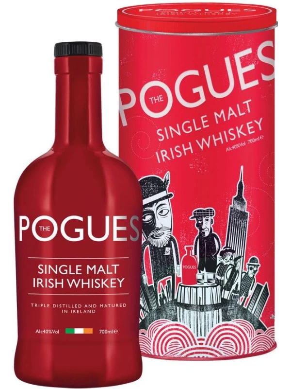 The Pogues Single Malt Irish Whiskey, in tube
