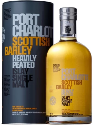 Виски Bruichladdich, Port Charlotte Scottish Barley, in tube 0.7 л