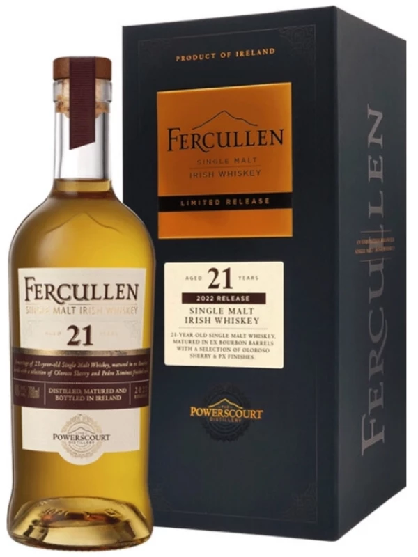 Fercullen Single Malt 21 Years Old, gift box