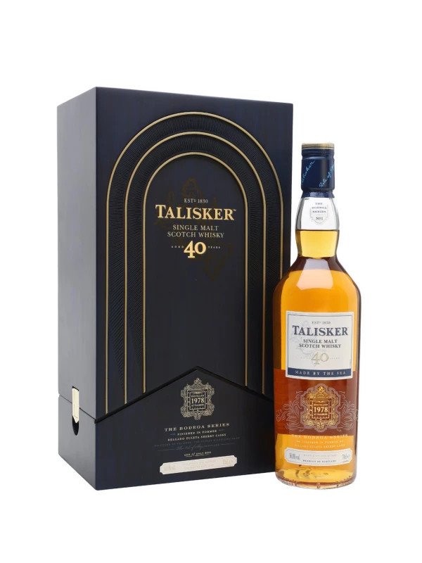 Talisker 40 Years Old, gift box