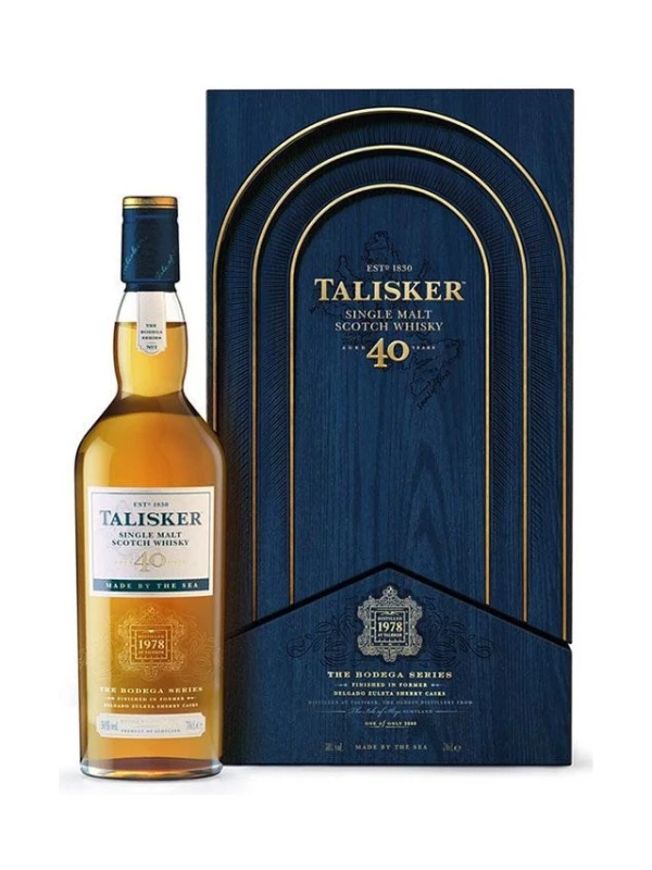 Talisker 40 Years Old, gift box