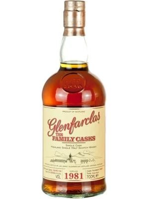 Виски Glenfarclas 1981 Family Casks 1981 0.7 л