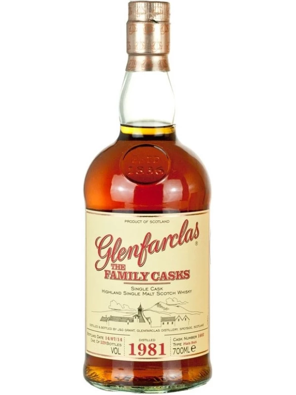 Glenfarclas 1981 Family Casks