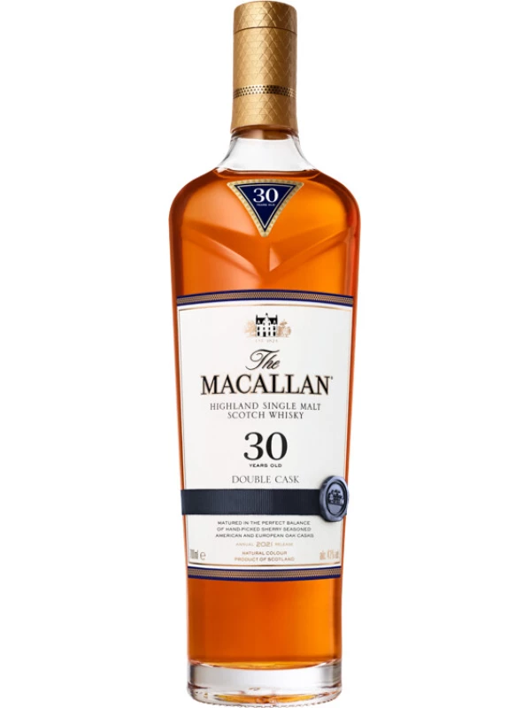 Macallan Double Cask 30 Years Old, wooden box