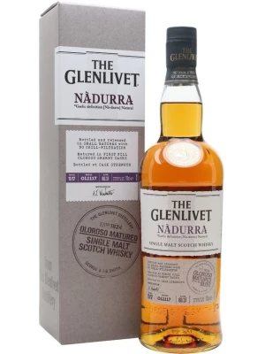 Виски Glenlivet, Nadurra Oloroso Matured 60,3%, gift box 0.7 л