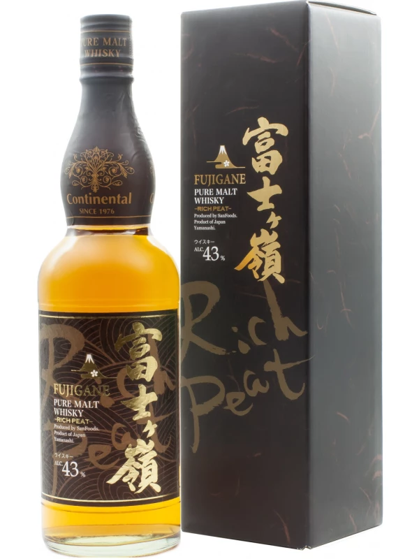 Fujigane Pure Malt Rich Peat, gift box