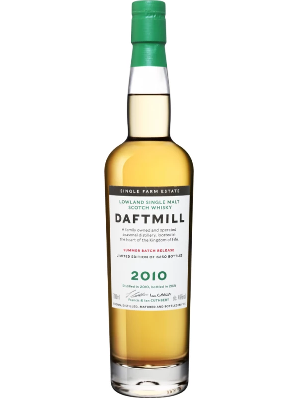 Daftmill, Lowland Summer Batch, Single Malt Whisky, Release 2010