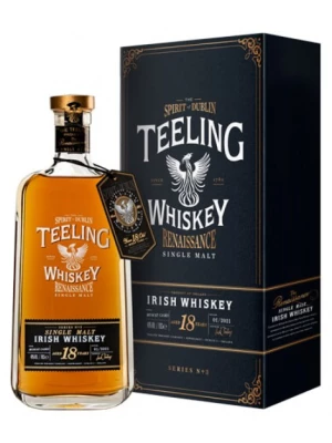 Виски Teeling Single Malt Irish Whiskey Renaissance Series 18 years (Ex-Muscat), gift box 0.7 л