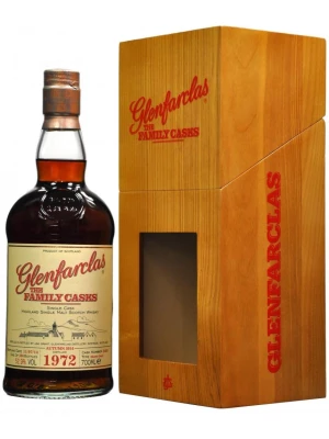 Виски Glenfarclas 1972 Family Casks (45,6%), in gift box 1972 0.7 л
