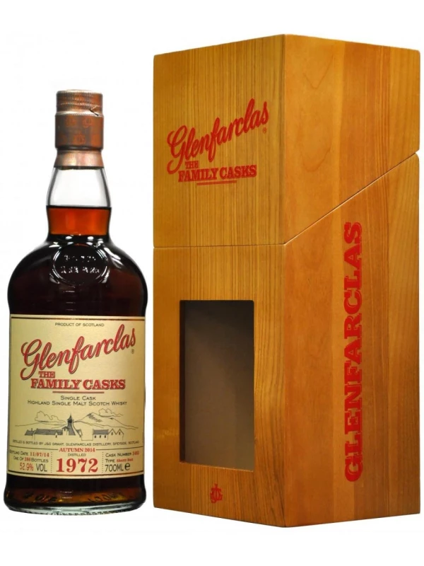 Glenfarclas 1972 Family Casks (45,6%), in gift box