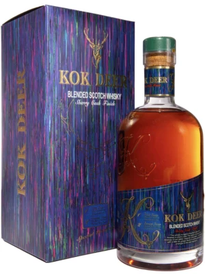 Виски Kok Deer, Blended Scotch Whisky Sherry Cask Finish, gift box 0.7 л