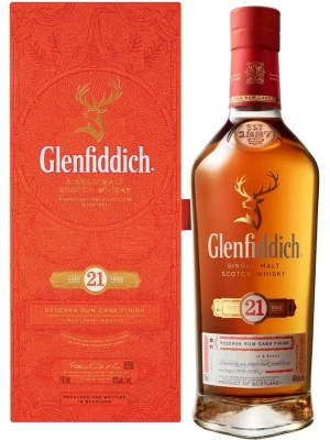 Виски Glenfiddich 21 Years Old, gift box 0.75 л
