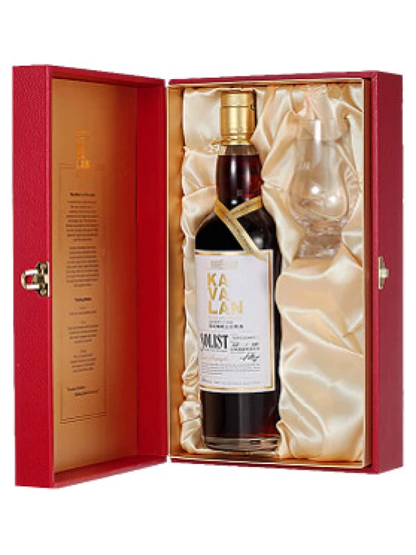 Kavalan, Solist Sherry Cask (56,3%), gift box with glass