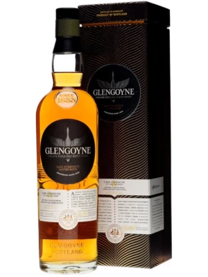 Виски Glengoyne Cask Strength Batch 10 (59,5%), in tube 0.7 л