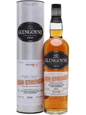 Виски Glengoyne Cask Strength Batch 6, in tube 0.7 л