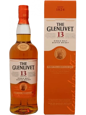 Виски The Glenlivet 13 years, gift box 0.7 л