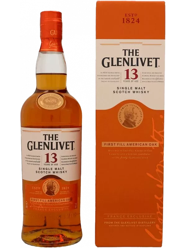 The Glenlivet 13 years, gift box