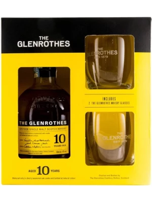 Виски Glenrothes 10 Years Old, gift box with 2 glasses 0.7 л