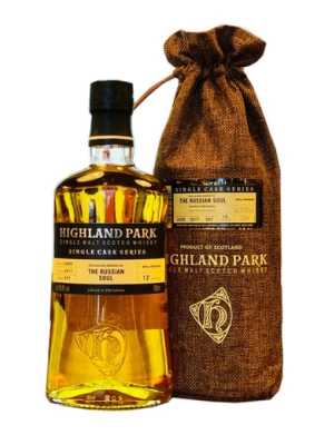 Виски Highland Park Single Cask Series The Russian Soul 12 Years, в чехле 0.7 л