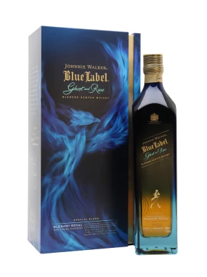 Виски Johnnie Walker Blue Label Ghost and Rare Glenury Royal, gift box 0.7 л