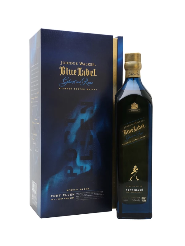 Johnnie Walker Blue Label Ghost and Rare Port Ellen, gift box