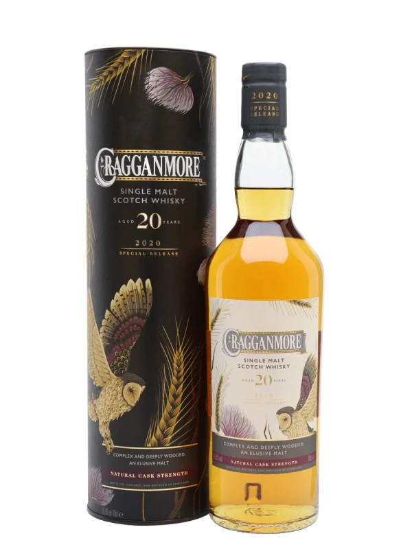 Cragganmore 20 Years Old Special Release, in tube