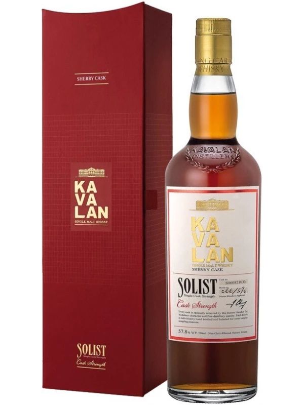 Kavalan, Solist Sherry Cask (57,8%), gift box
