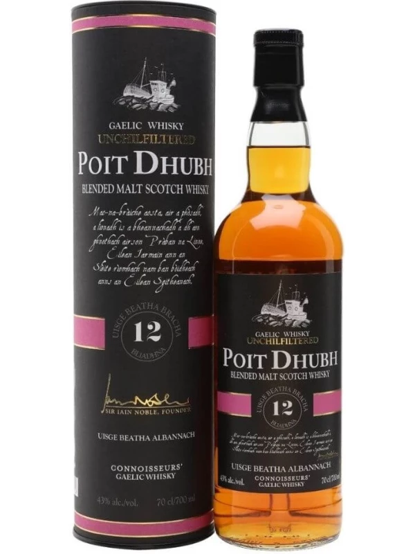 Poit Dhubh 12 Years Old, gift box