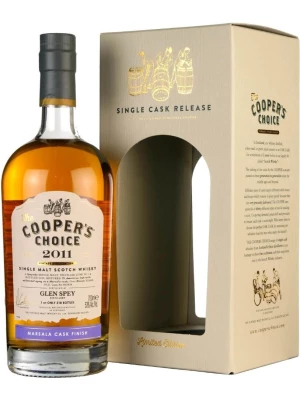 Виски The Cooper's Choice Glen Spey Single Malt Marsala Cask Finish, gift box 2011 0.7 л