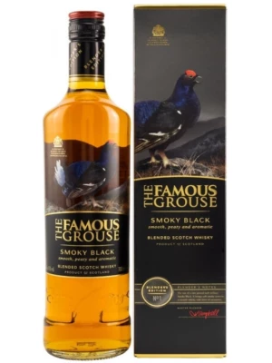 Виски The Famous Grouse Smoky Black, gift box 0.7 л