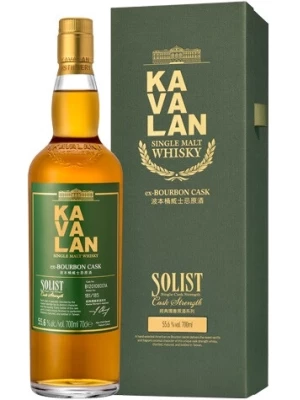Виски Kavalan, Solist Ex-Bourbon Cask (55,6%), gift box 0.7 л