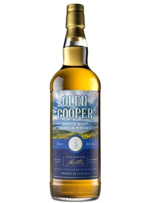 Виски Glen Cooper Single Malt, 5 Years Old 0.7 л