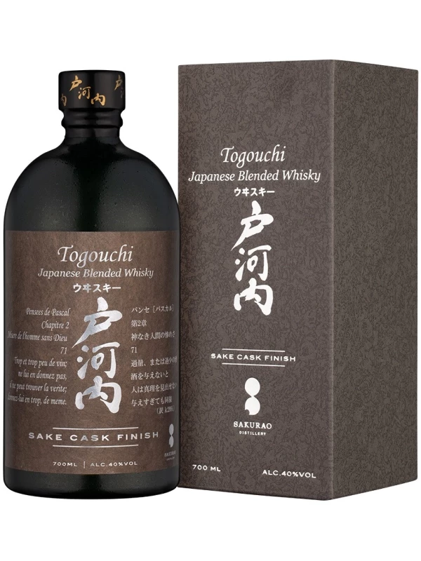 Togouchi Sake Cask Finish, gift box