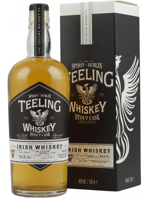 Teeling, Stout Cask Irish Whiskey, gift box