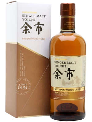 Виски Nikka, Yoichi Bourbon Wood Finish, gift box 0.7 л