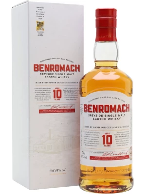 Виски Benromach 10 YO, gift box 0.7 л