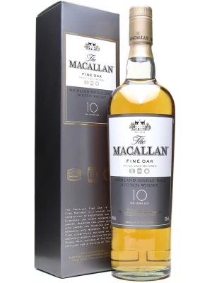 Виски Macallan Fine Oak 10 Years Old, with box 0.7 л