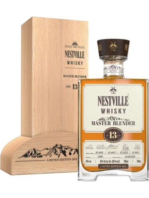 Виски Nestville Master Blended 13 Years Old, Limited Edition 2022, wooden box 0.7 л