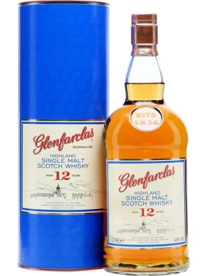 Виски Glenfarclas 12 Years Old, in tube 1 л