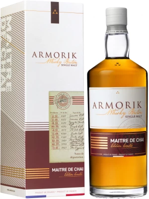 Виски Armorik Maitre de Chai (50%), gift box 0.7 л