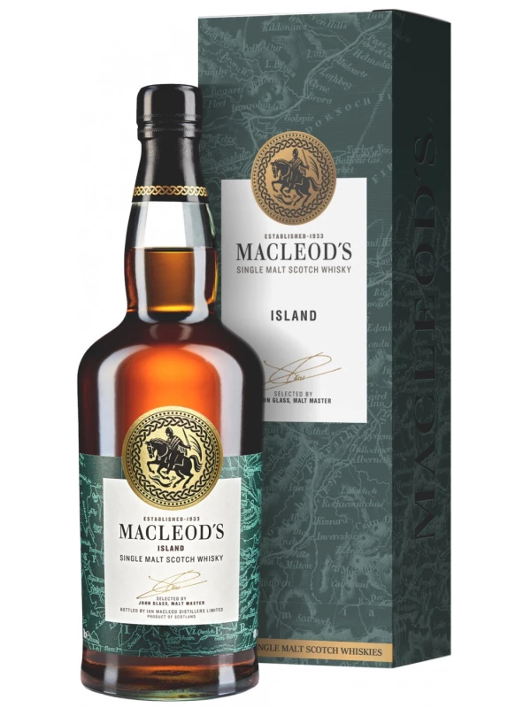 Macleod's Island Single Malt, gift box