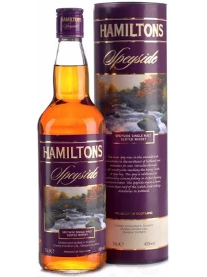 Виски Hamiltons Speyside Single Malt, in tube 0.7 л