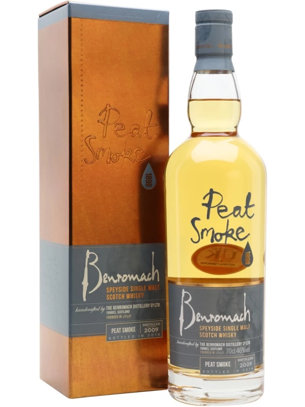 Benromach Peat Smoke, gift box