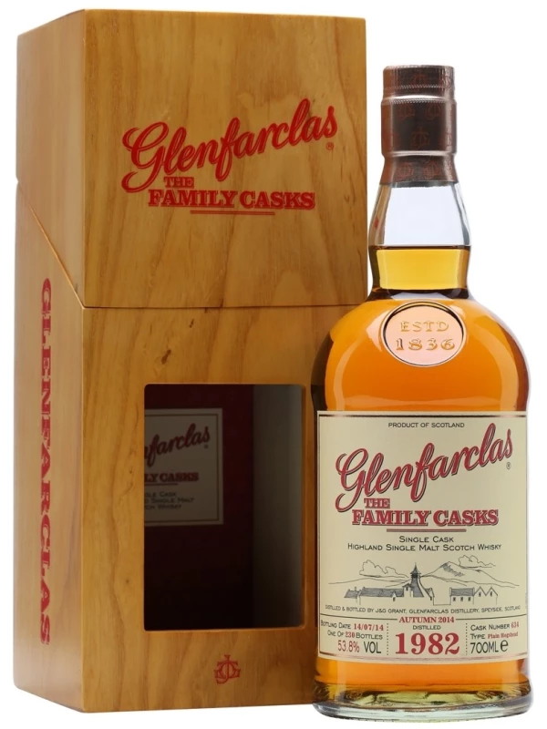 Glenfarclas 1982 Family Casks (53,8%), in gift box