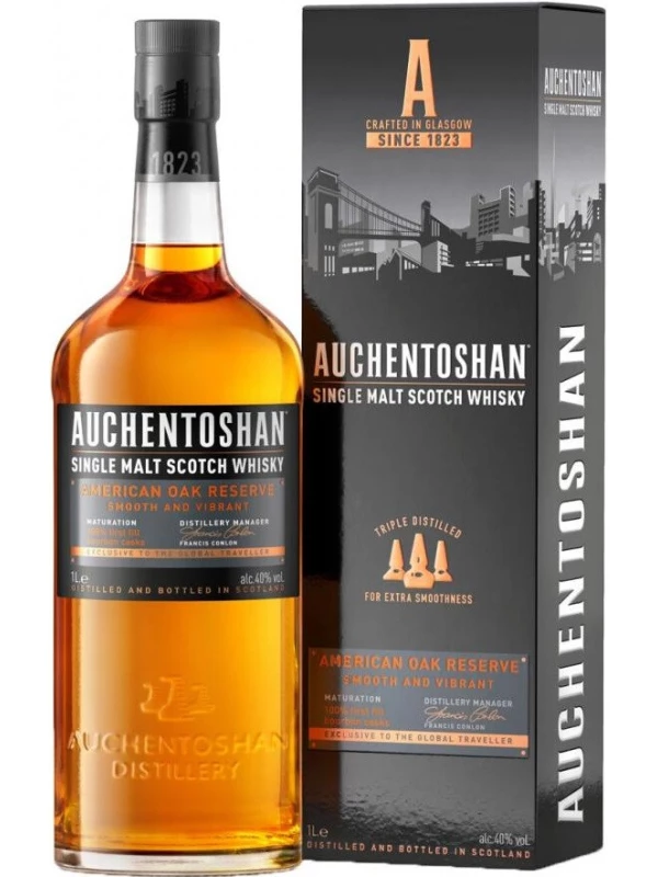 Auchentoshan American Oak Reserve, gift box