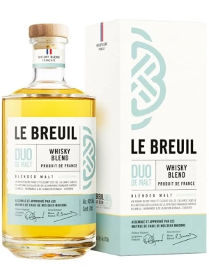 Виски Le Breuil Duo de Malt Blend, gift box 0.7 л