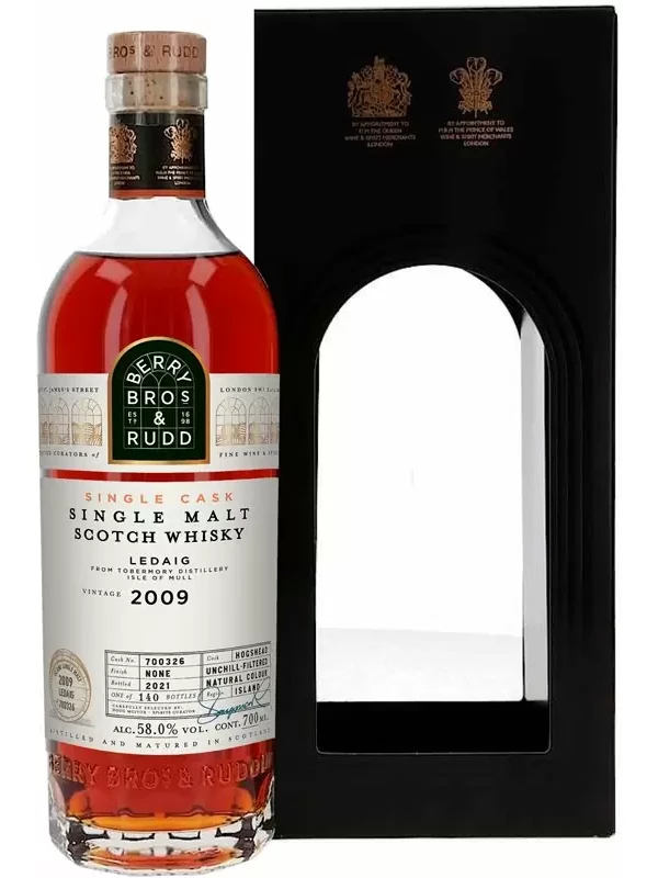Berry Bros & Rudd Single Malt Ledaig, gift box