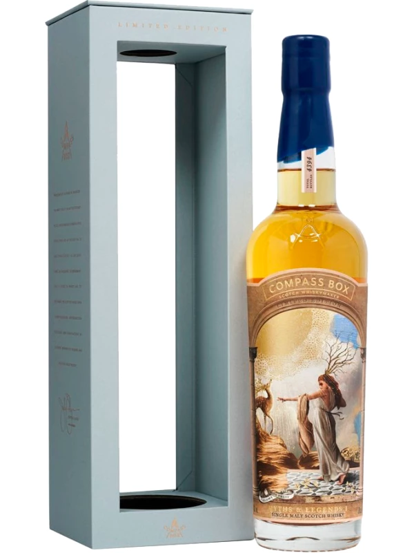 Compass Box Myths & Legends 3 btls Set incl. Single malts and Blended Malt Scotch Whisky